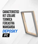 Kit izolare termica fereastra mansarda DEPOSKY IFC - imagine 3