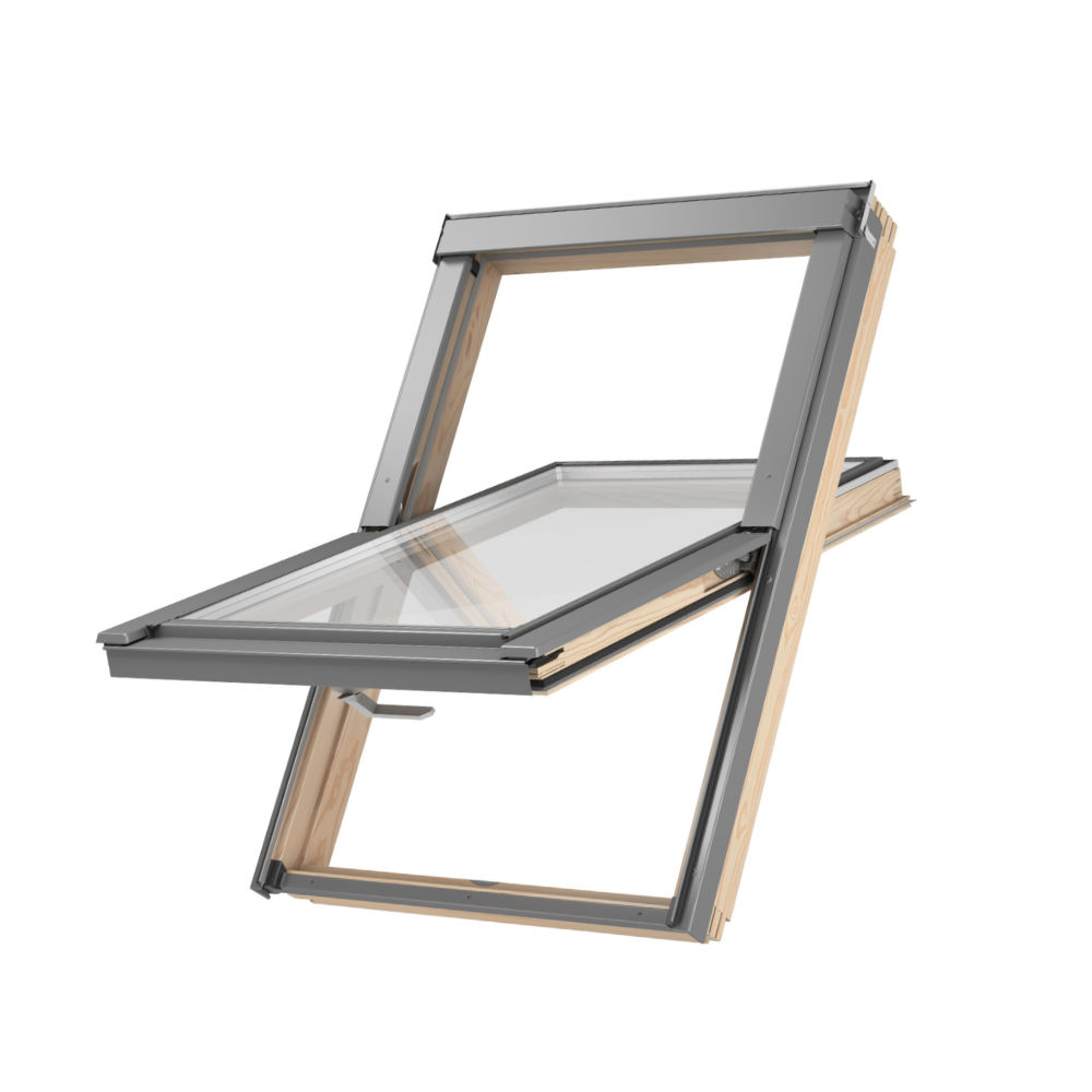 DEPOSKY TRIO GLASS cu geam triplu Fereastra mansarda DEPOSKY TRIO GLASS cu trei sticle si Uw 1.1 W pe metru patrat K