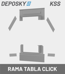 rama etansare tabla click sau retropanel