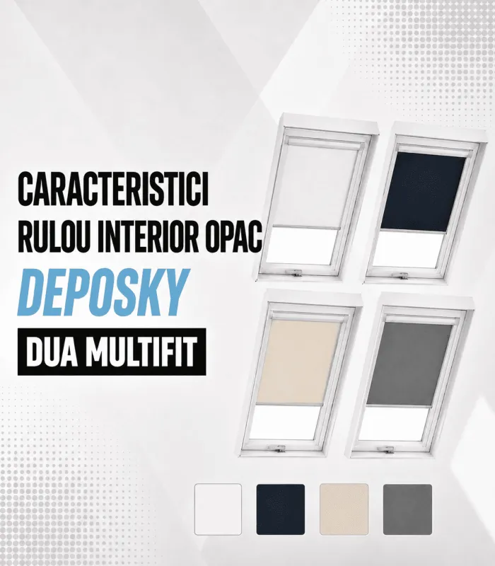 Cum sa alegi accesoriile potrivite pentru ferestrele de mansarda DEPOSKY? 7 Deposky DUA